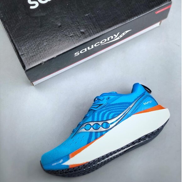 Saucony Triumph 22 Sports Jogging Shoes Blue main image 9